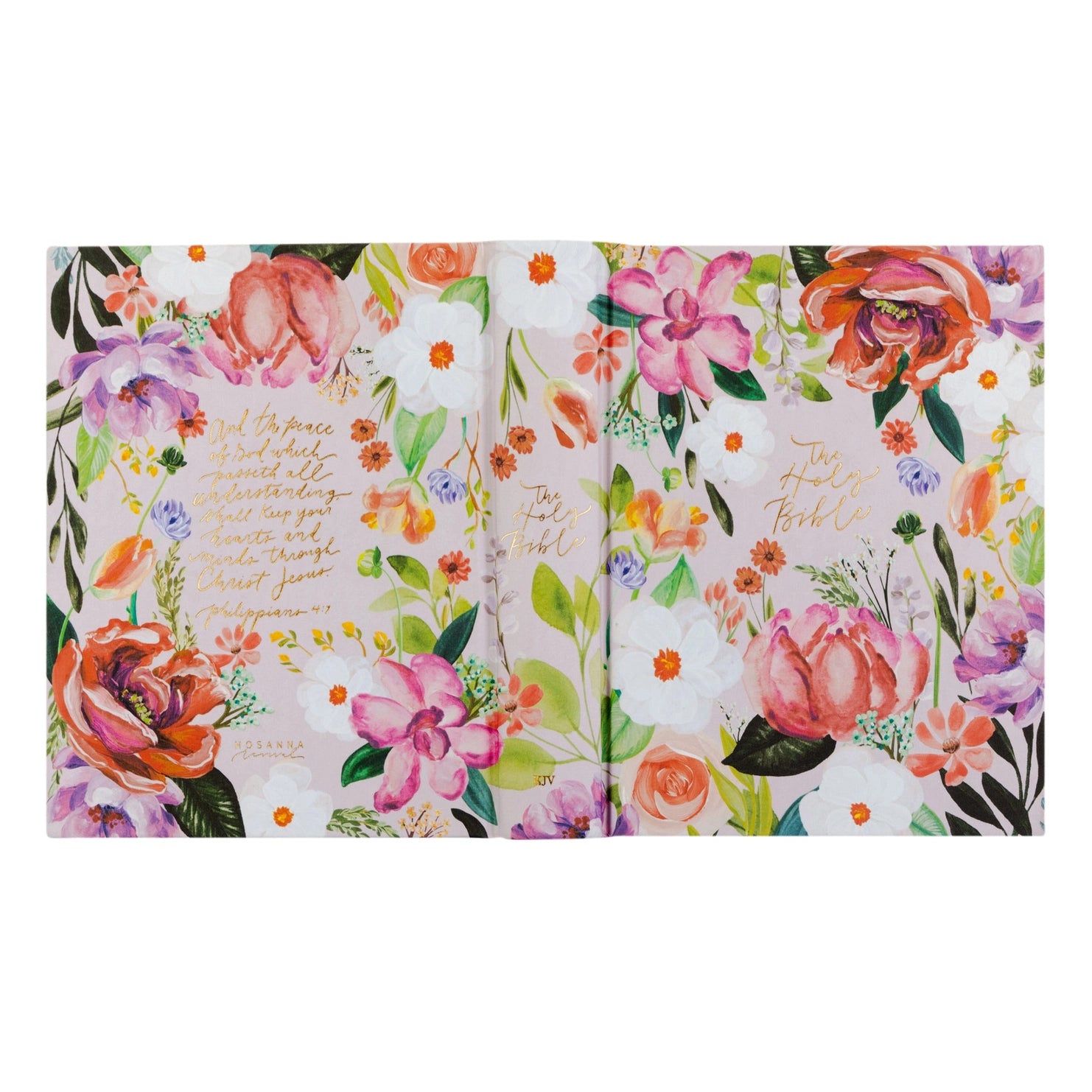 KJV Large Print Notetaking Bible: Charlotte Theme
