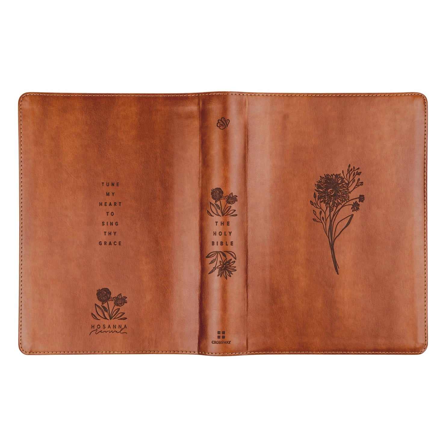 ESV Large Print Journaling Bible: Sierra Theme