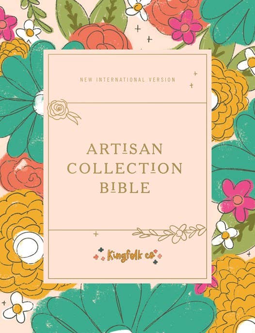Pink Floral NIV Artisan Collection Bible