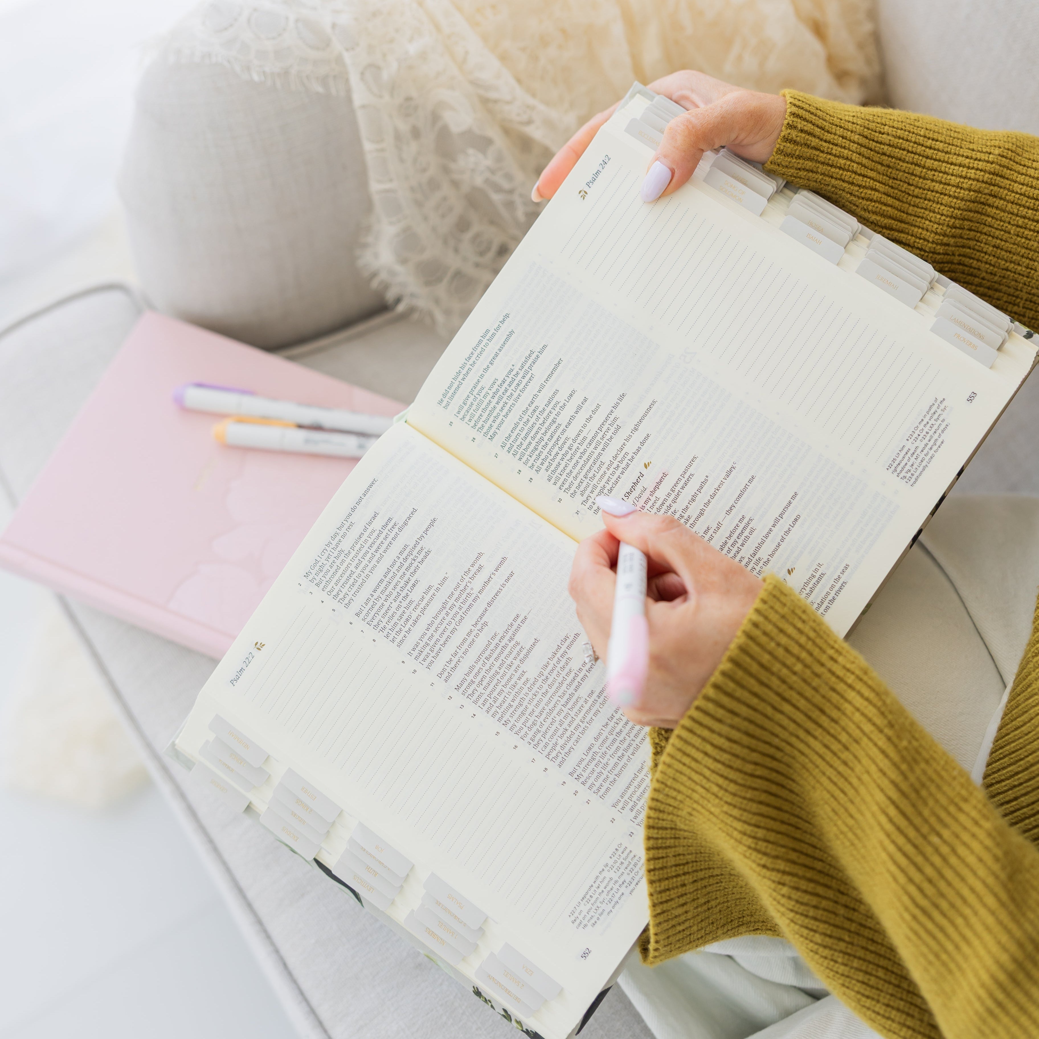 Tan Bible Tabs